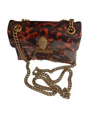 Kurt Geiger Tortoise Patent Leather clutch bag